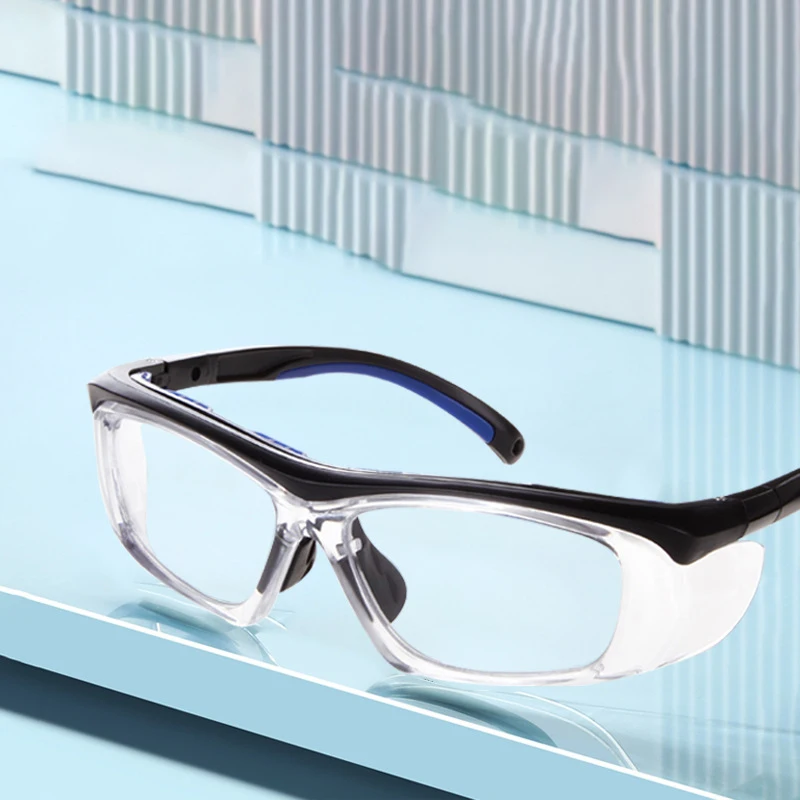 Wholesale Transparent PC Frame Safety Goggles UV Proof Sports Riding Protective Eyewear Lightweight Eye Glasses for Safety