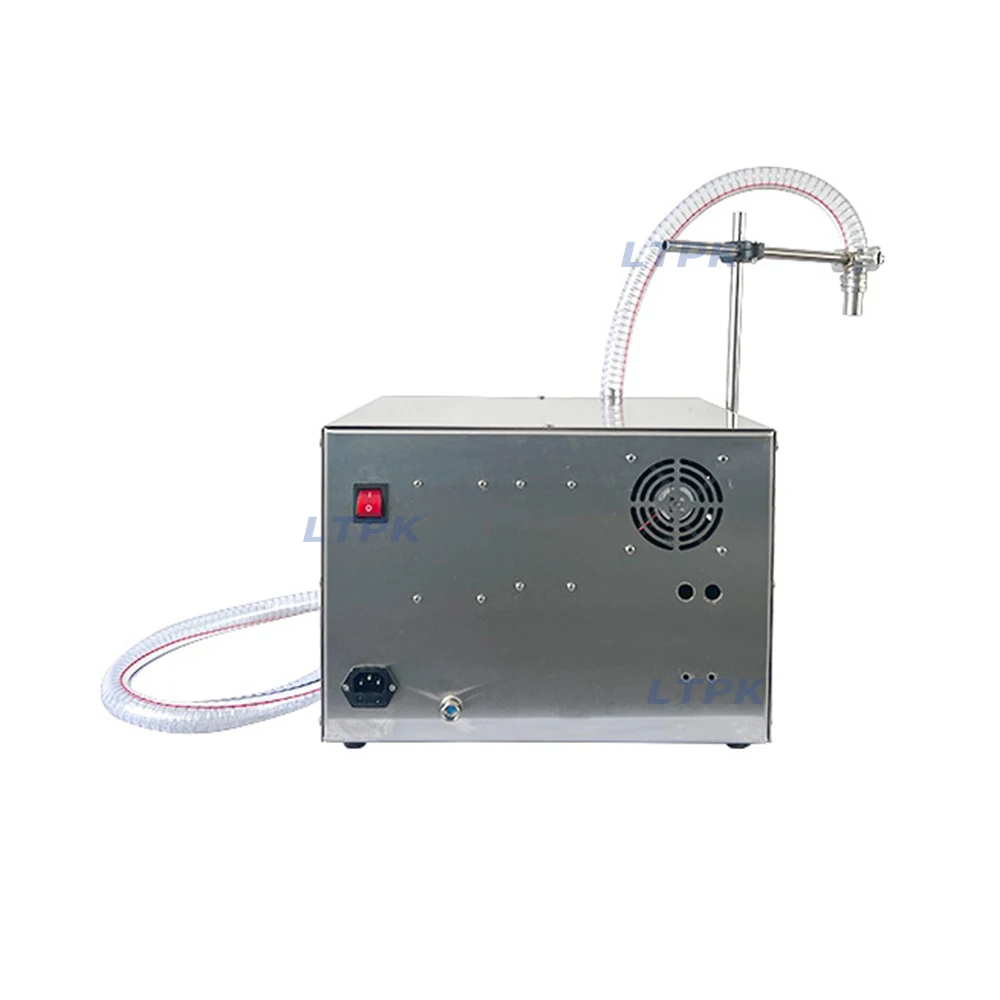 G25A Single Head 5L 10L Vinegar Edible Essential Oil Milk Essence Ink Juice Soy Sauce Food Grape Magnetic Pump Filling Machine