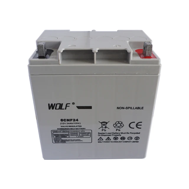 Manufacturer 12v 24V 36V 48V 60V 24ah battery Lead Acid UPS AGM GEL VRLA Storage Battery