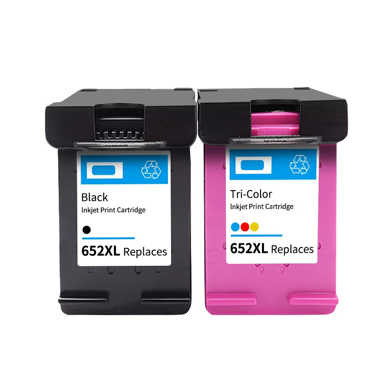 652XL For HP 652 XL Remanufactured Ink Cartridge for HP652XL For HP DeskJet Ink Advantage 1115/2135/3635/3755