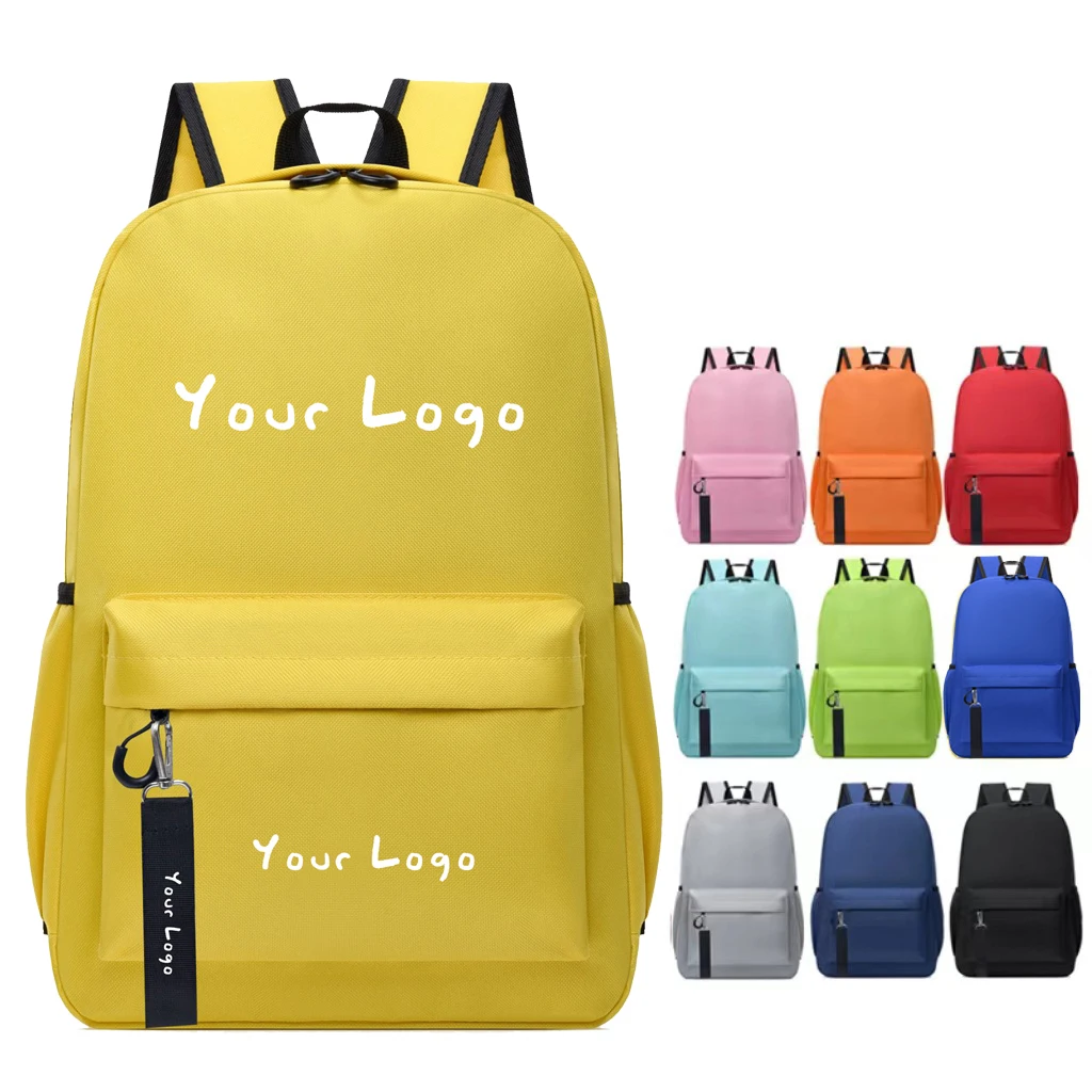 2024 Custom Logo School Bag Backpack Waterproof School Bags Girls Bookbags Casual School Book Bag For Kids Backpack