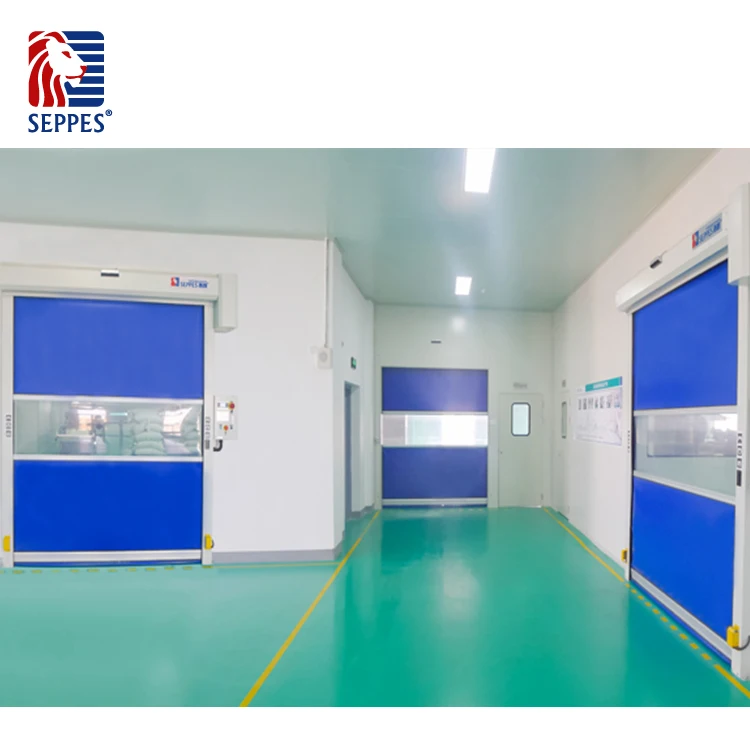 Energy-Saving High Speed Roller Door Insulated Clean Fast Doors Durable High Speed Door