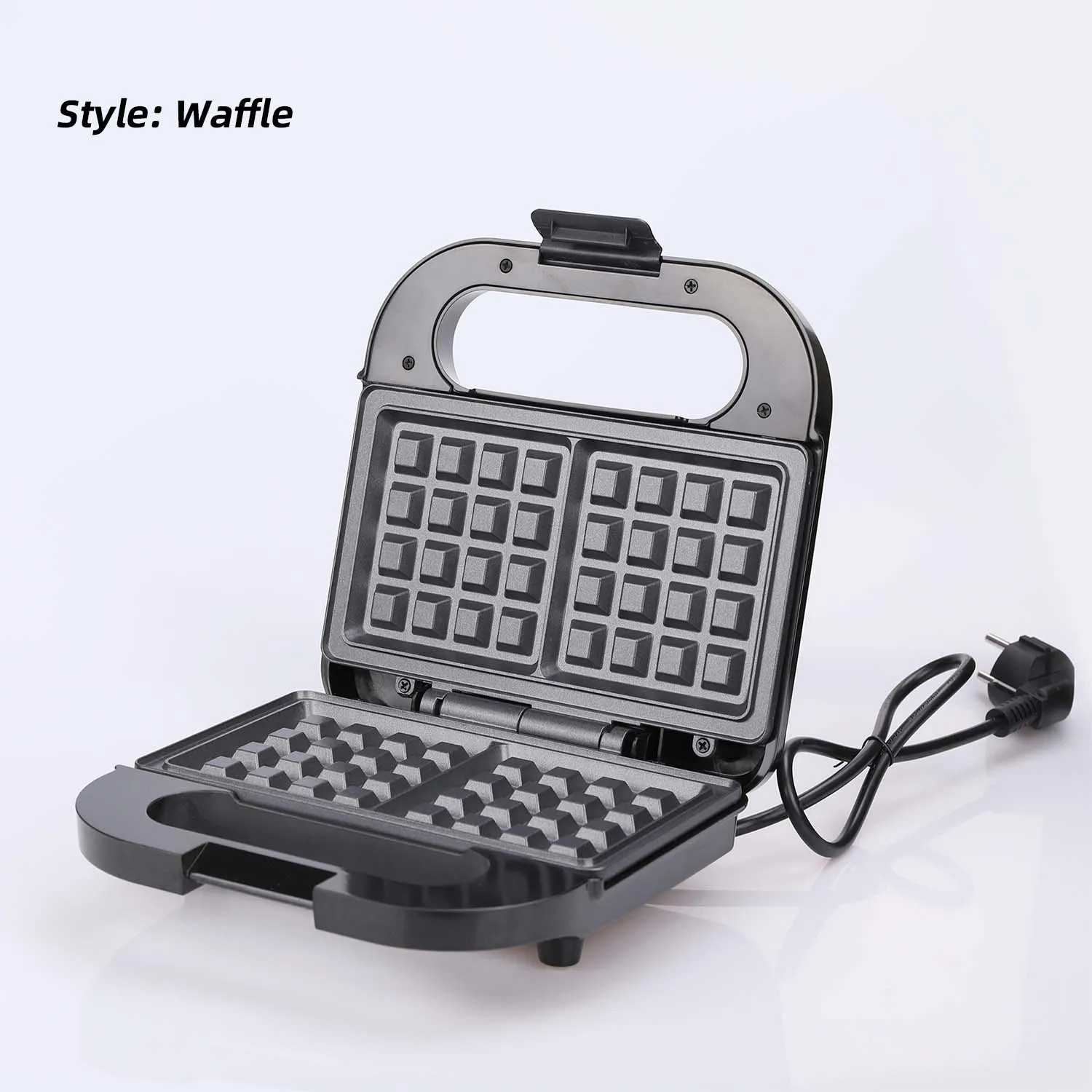 750W Sandwich Maker Detachable 2 Slices Plate Mini Grill Electric Breakfast Panini Sandwich Toaster Makers