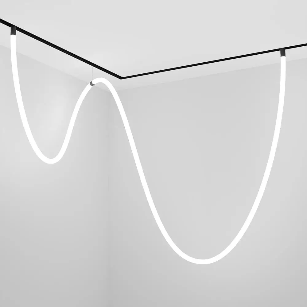 modern tracks magnetic track light led spot track light Magnetic Led Linear Light