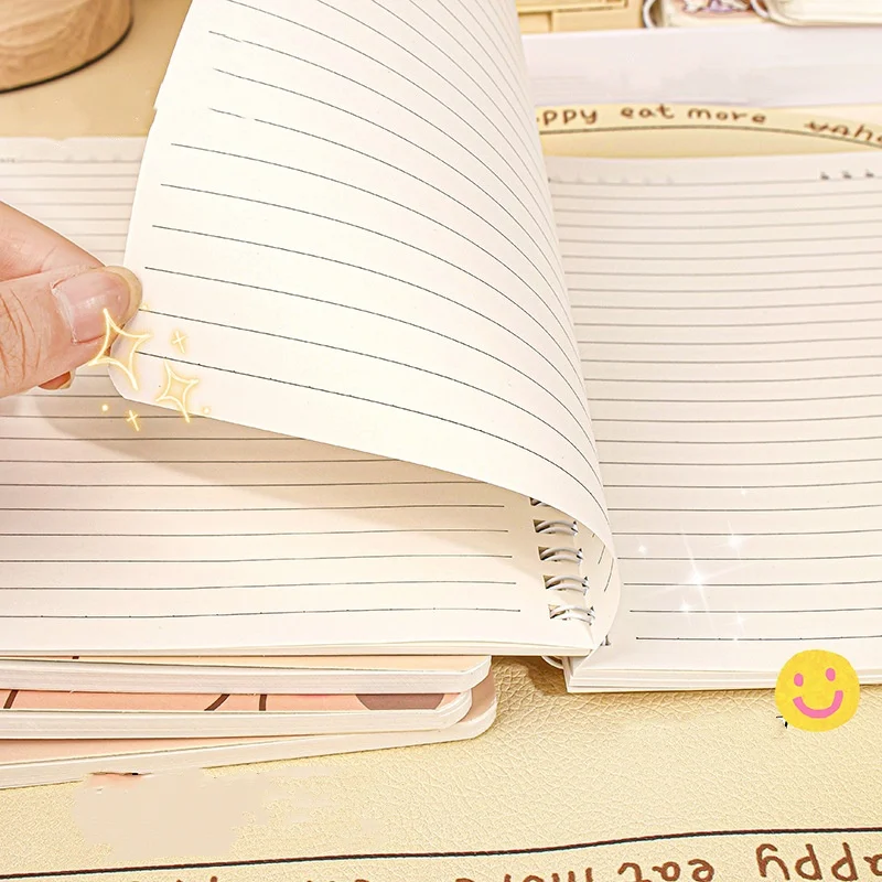 new cheap product ideas 2024 custom school notebook student A5 spiral notebook for school use kawai products for students