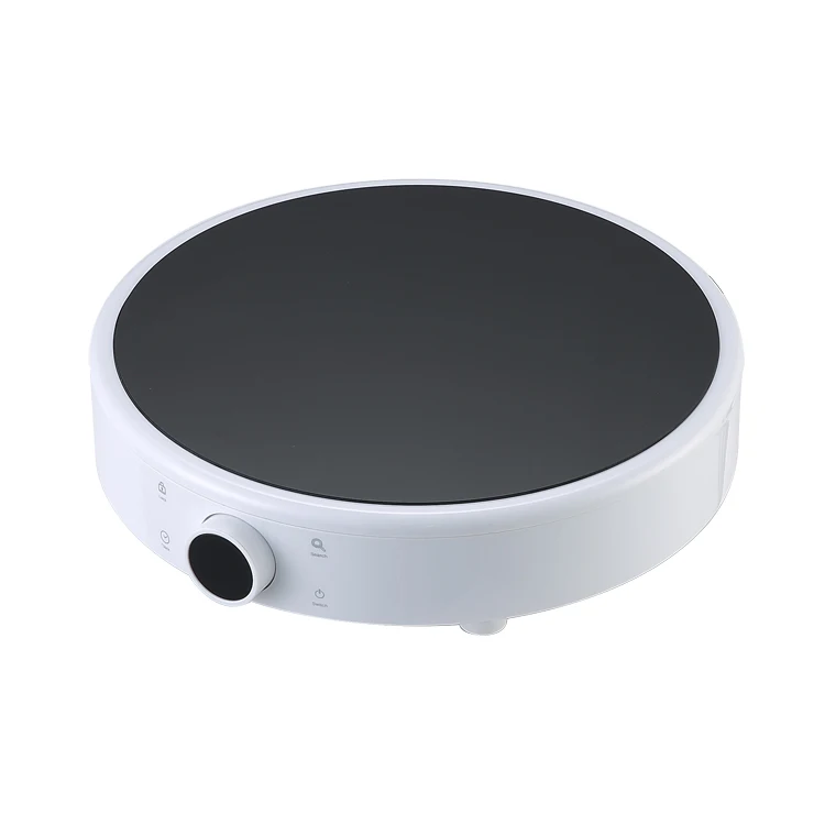 knob digital display electric round shape induction cooker for South Korea market