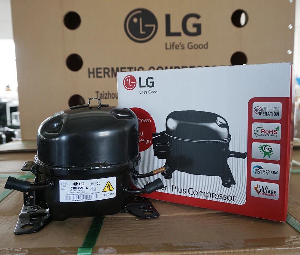 LG Brand R600A  1/8HP 1/6HP 1/5HP 1/4HP 1/3HP 1/2HP  refrigerator compressor