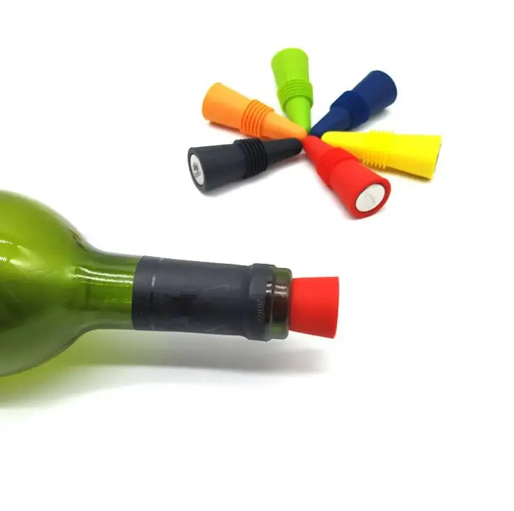 Wholesale wine stoppers bottle sealer for silicone rubber stopper to keep the