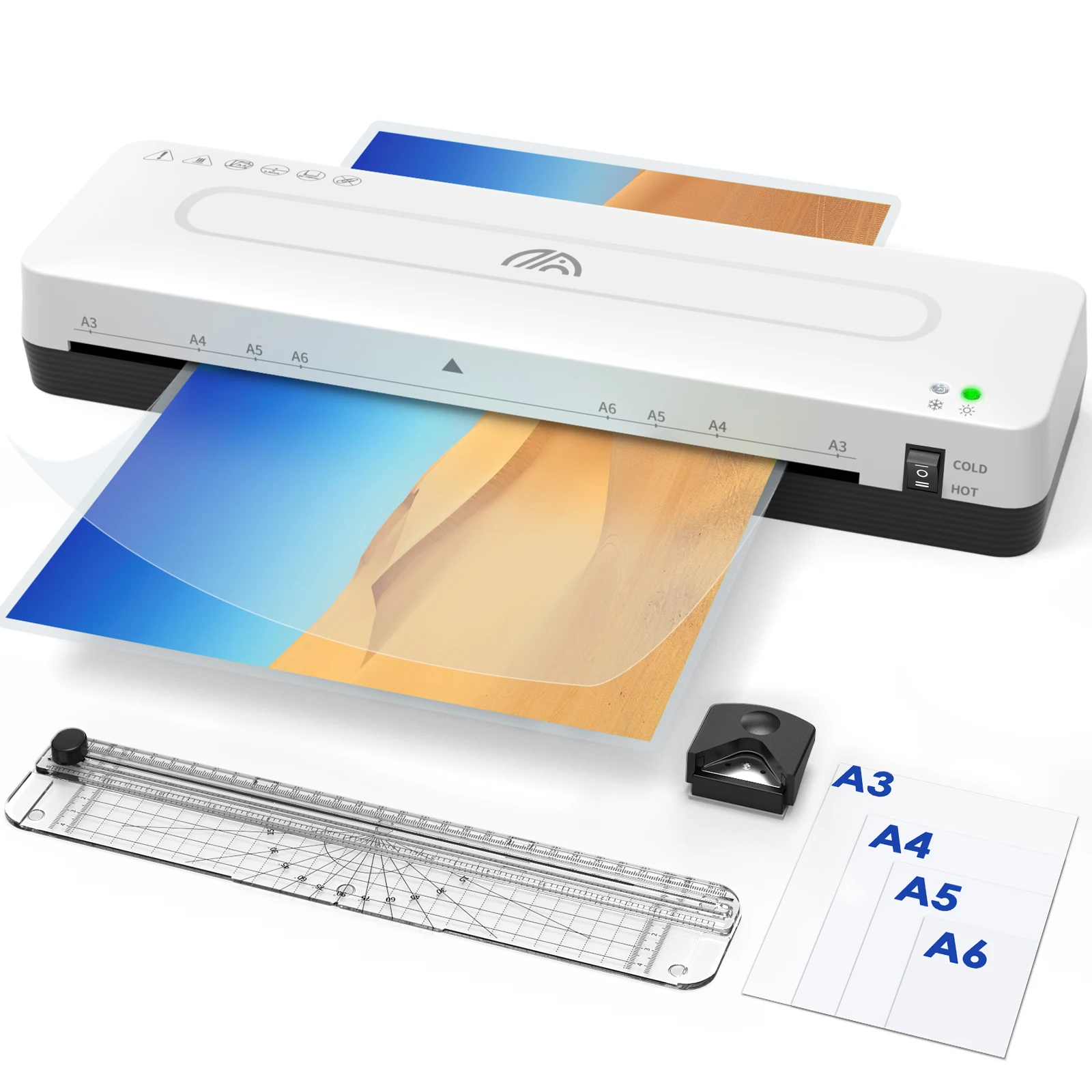 High Quality Automatic Roll to Roll Hot Cold Laminating A3 Laminating Machine Wholesale Price