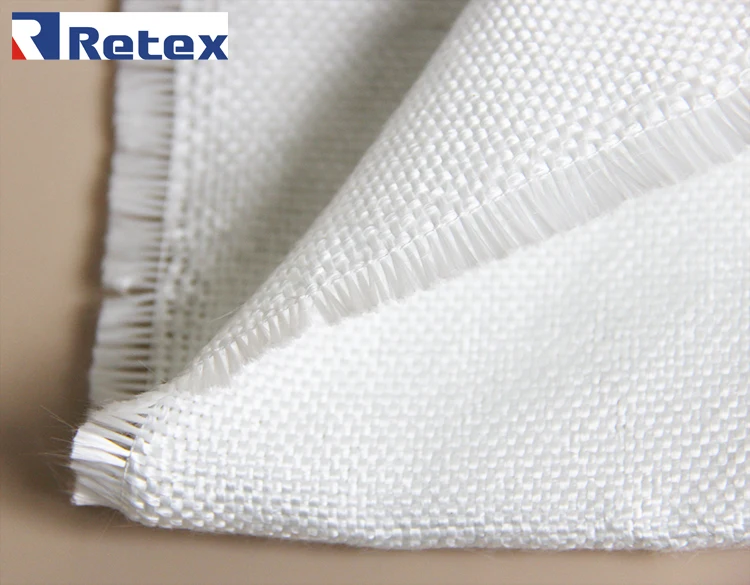 2025 Heat Resistant E-Glass Textured Fiberglass Fabric Bulk Fiberglass cloth for Fire Proof Welding Blanket