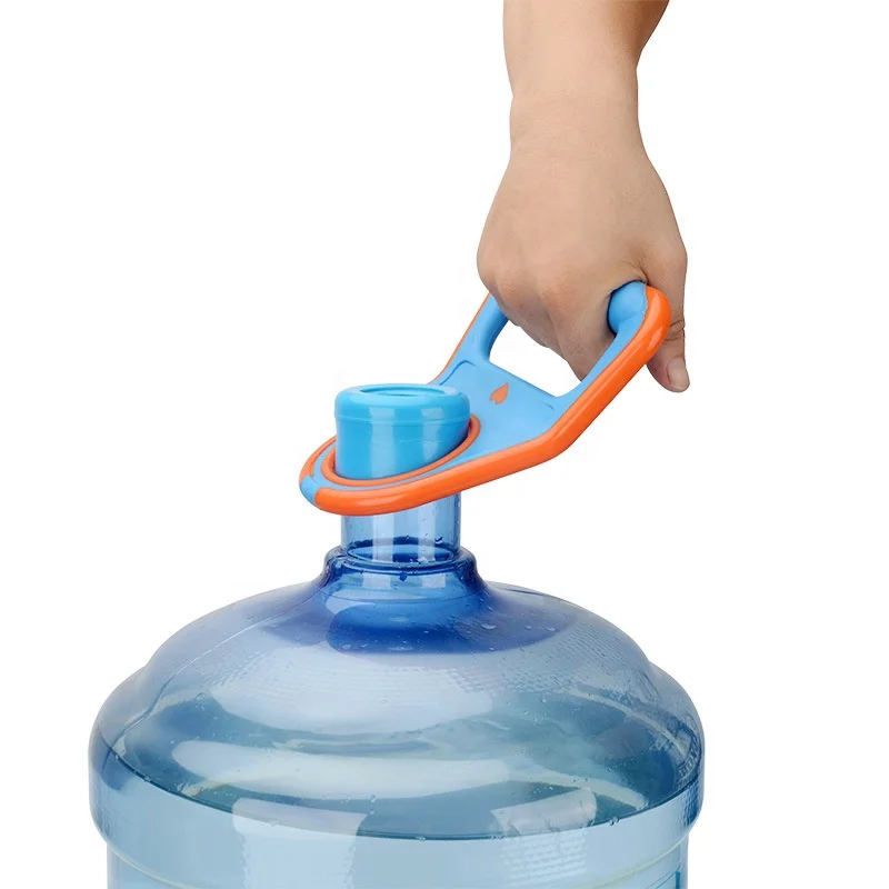 Модернизированная мягкая резиновая ручка для транспортировки воды для бутылки 5 галлонов