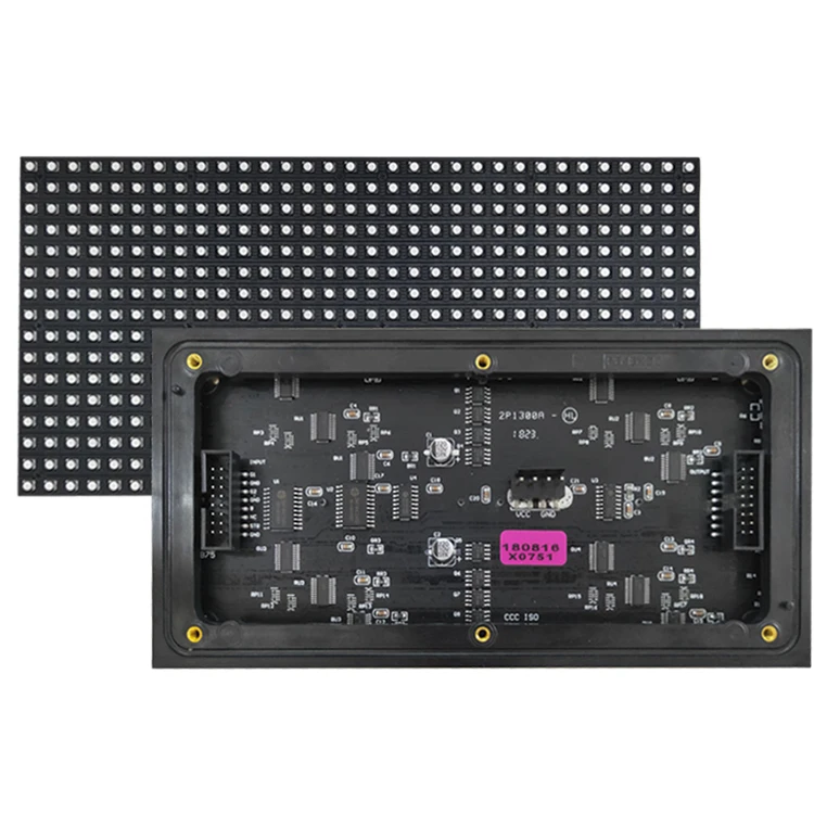 Indoor led module 192*96mm cell board led digital panel sign signage P6mm