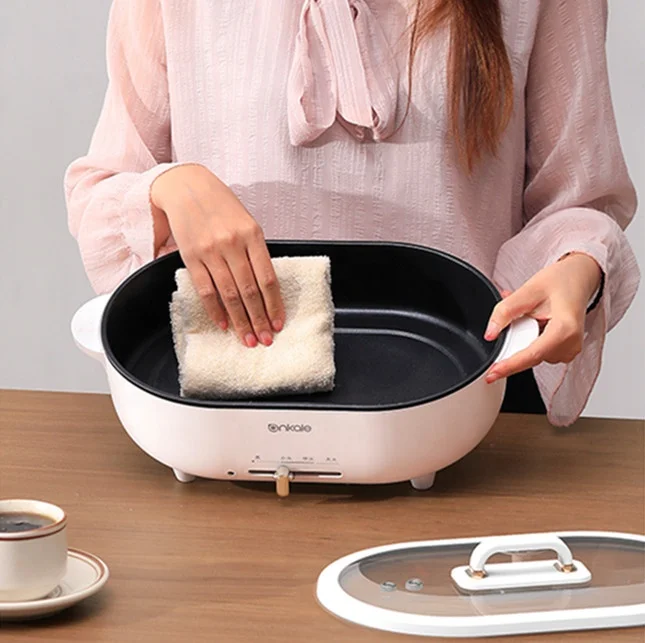 Ankale 3-layer Steaming Rack Large Capacity Kitchen Cookware Cooking Steamer Multi Purpose Electric Food Steamer