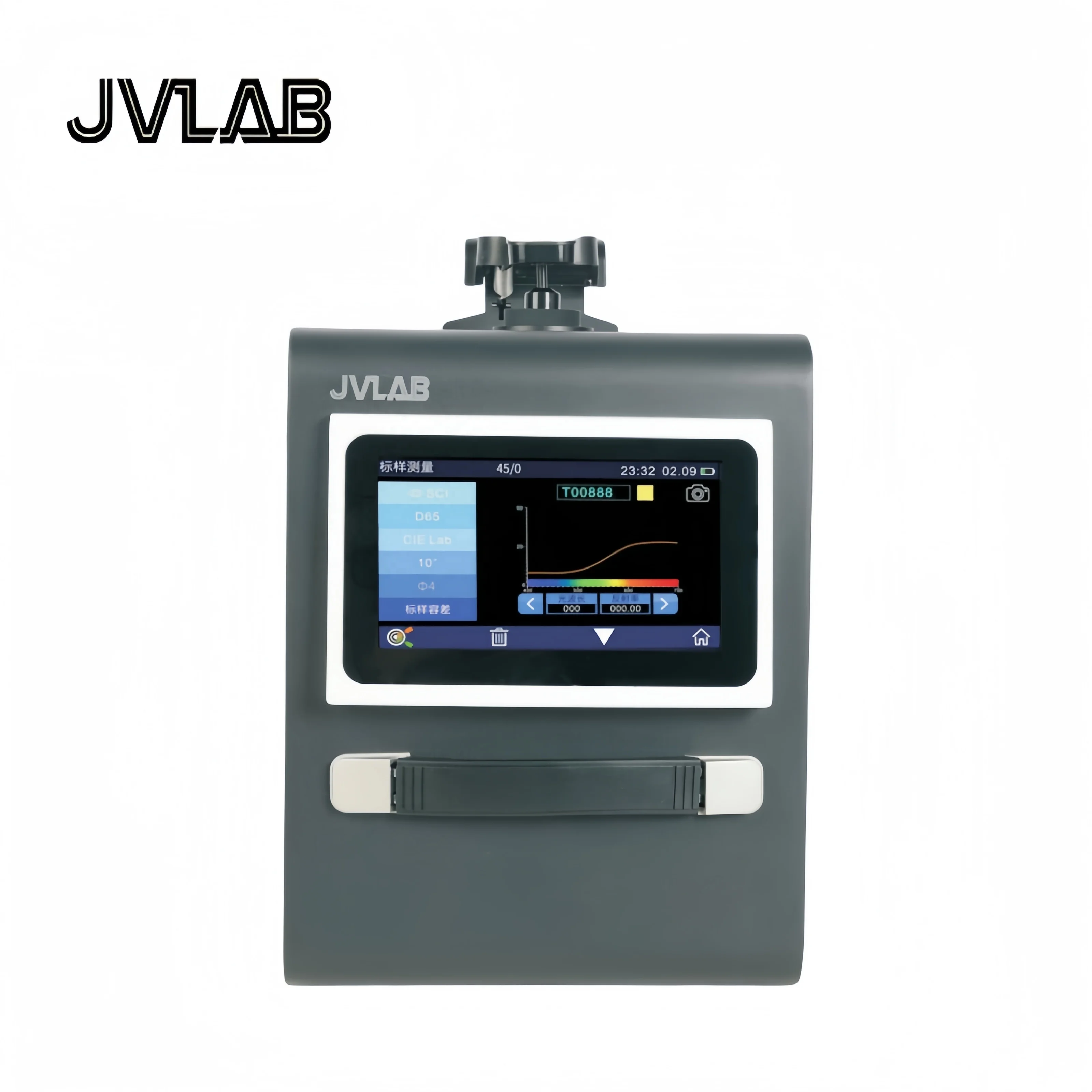 Color Spectrophotometer Color Spectrum Analyzer Touch Screen Portable Benchtop TS Series