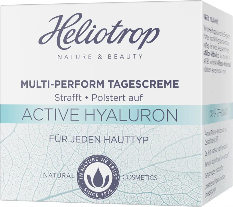 Active Hyaluronic Anti-Wrinkles Multi-Effect Hyaluronic Acid Day Cream Firming and Smoothing Moisturizes Face Cream