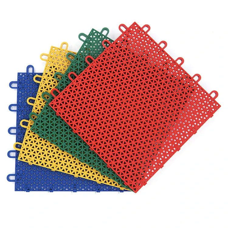 Interlocking PP backyard outdoor flooring plastic flooring outdoor for kindergarten