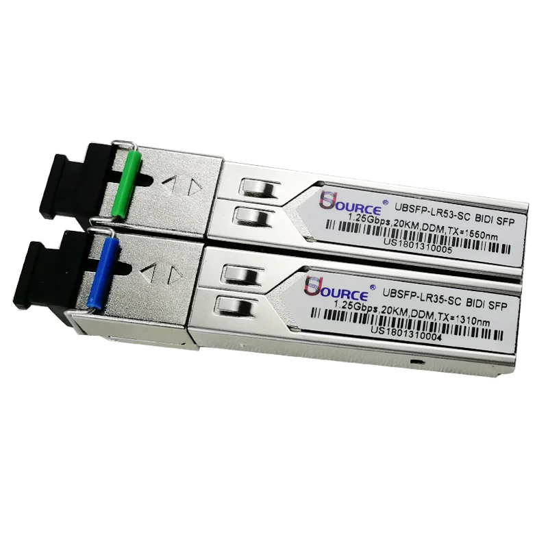 1 25 г Bidi 40 км SFP одноядерный SC разъем 1310/1550nm