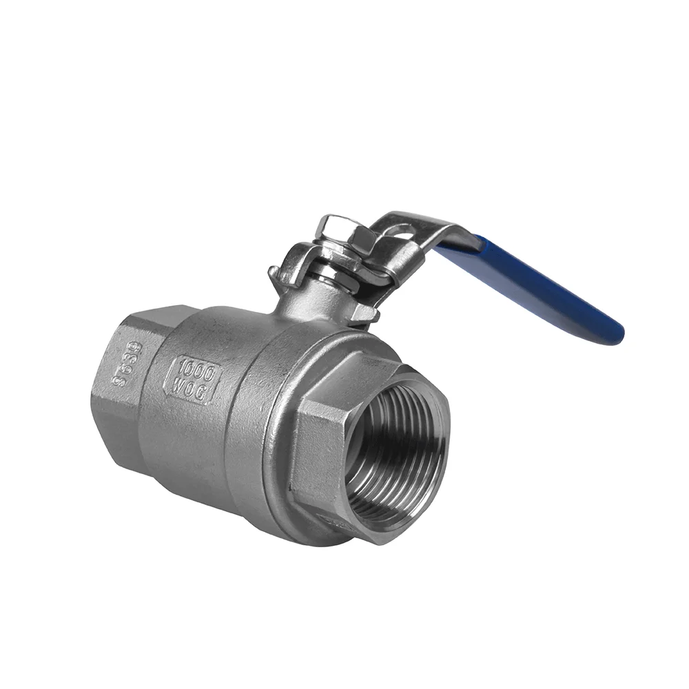 2PC STAINLESS STEEL DN32 BALL VALVE PLUMBING CASTING LINE