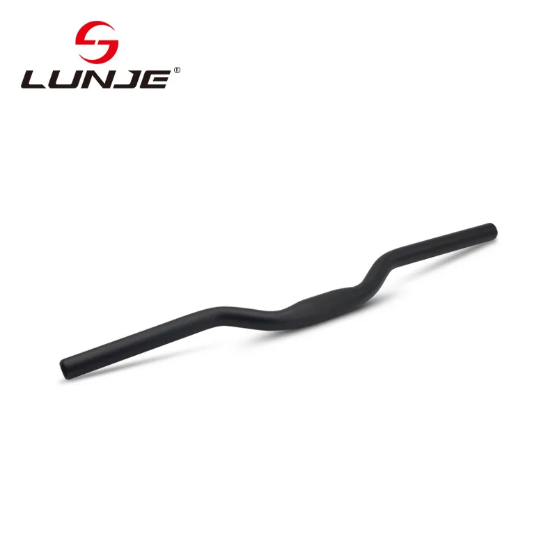 LUNJE Bicycle Parts U-shaped Handlebar Aluminum Alloy Small Swallow Handle Folding Bike Handlebars