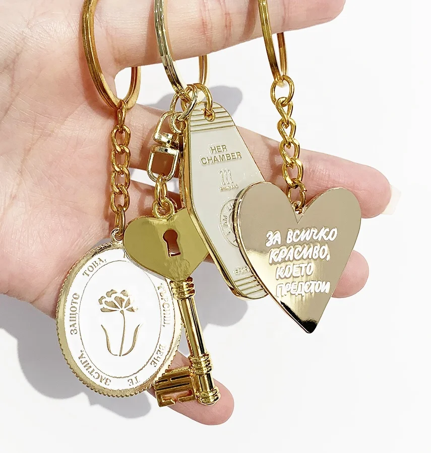 Custom Printed Acrylic Shaking Charms Personalized Keychain Sublimation Blanks Shoe Charms Key Chain Cinnamoroll