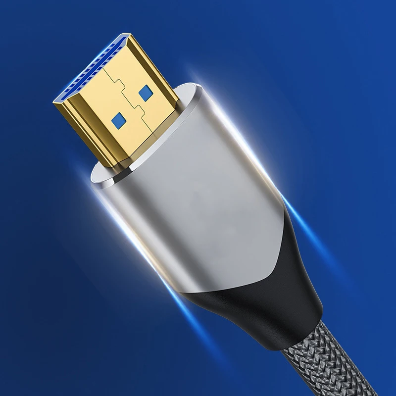 HD 8K 60hz 4K 120Hz 2.1 Gold Plated HDMI to HMDI Cabl  TV Video Wire HDMI Kabel 3D Cavo 1M 2M 3M 5M Cabo 21 HDMI Cable