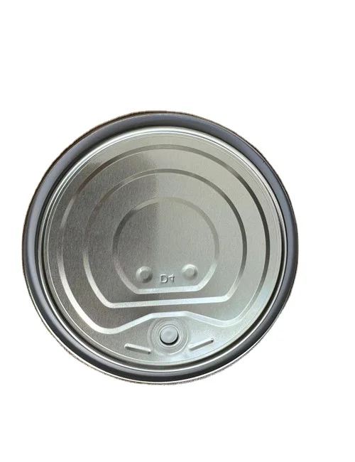 Tin Eoe Round Pull Ring Canning Jar Lids Easy Open Peel Off Ends