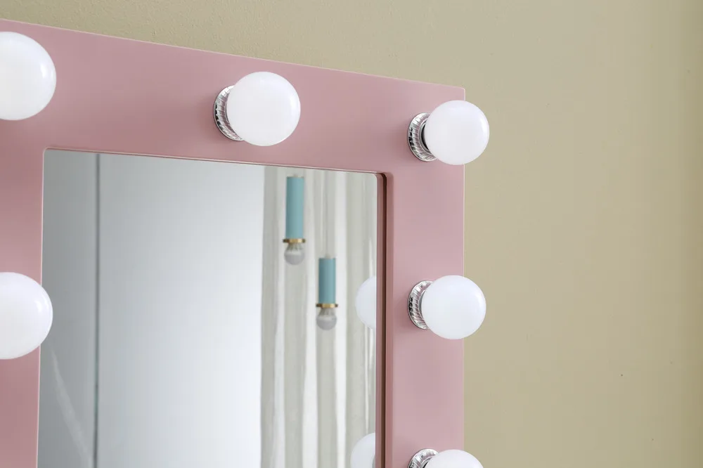 Прямая поставка с завода, настольное зеркало для макияжа ILLUMIR, голливудское зеркало с лампой, светодиодные зеркала для туалетного столика