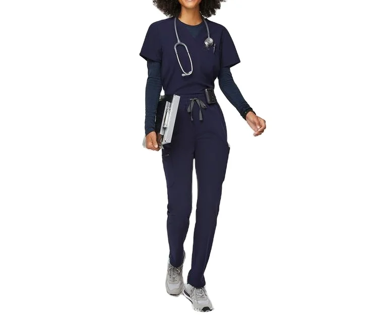 2021 заводская цена Женская комфортная медицинская футболка с длинным рукавом под заказ под костюм футболка для ношения слоями униформа