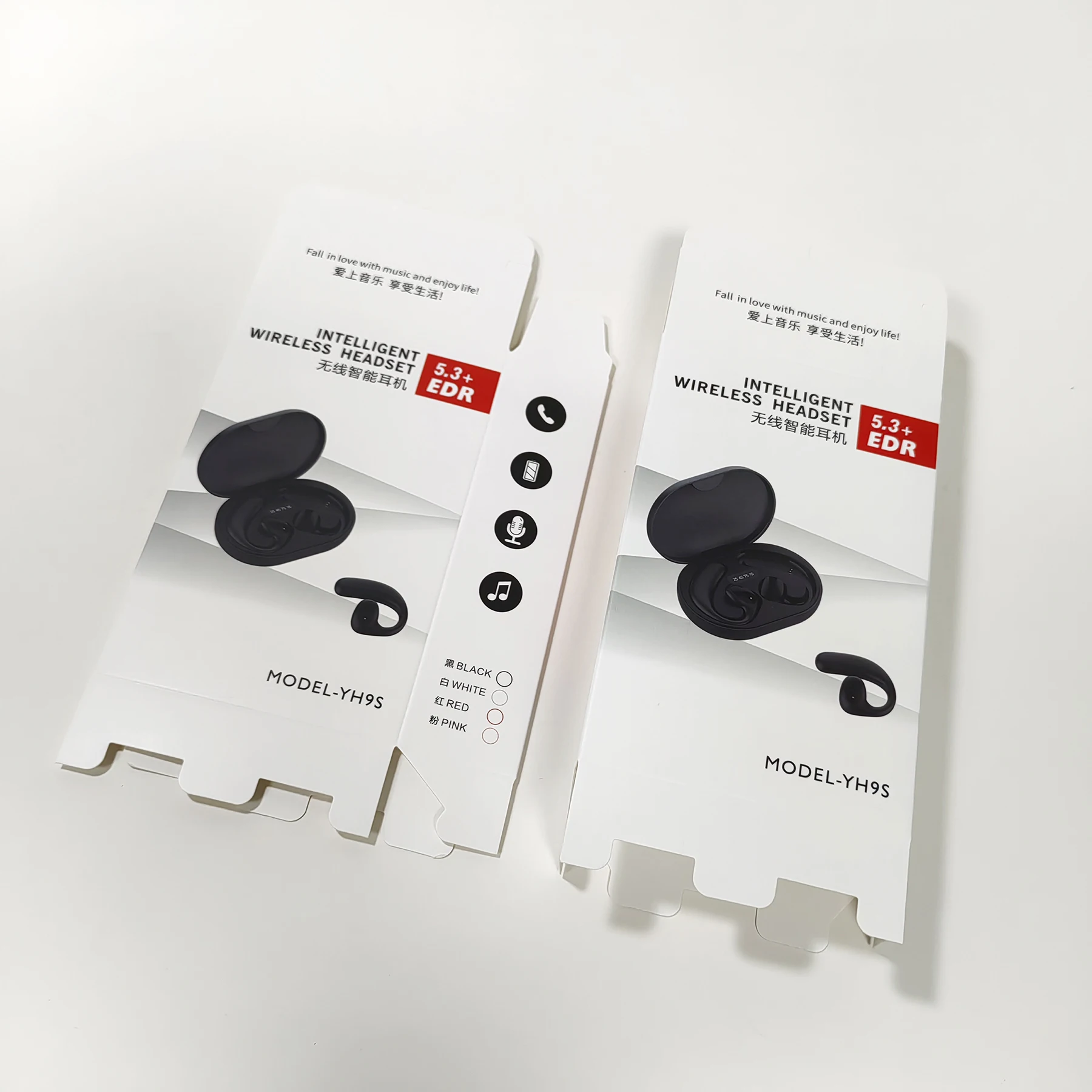 Custom Recyclable Bluetooth Earphone Packaging Box Wireless Bluetooth Electronics Products Paper Boxes