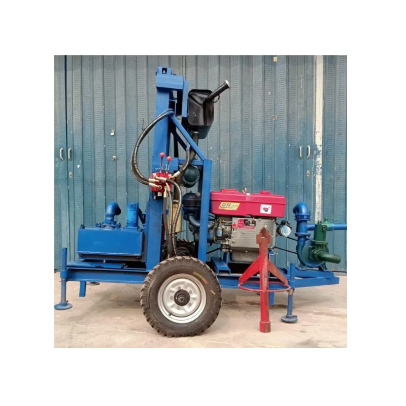 maquina de drill wel l drill pipe air compressor drilling rigs for water well