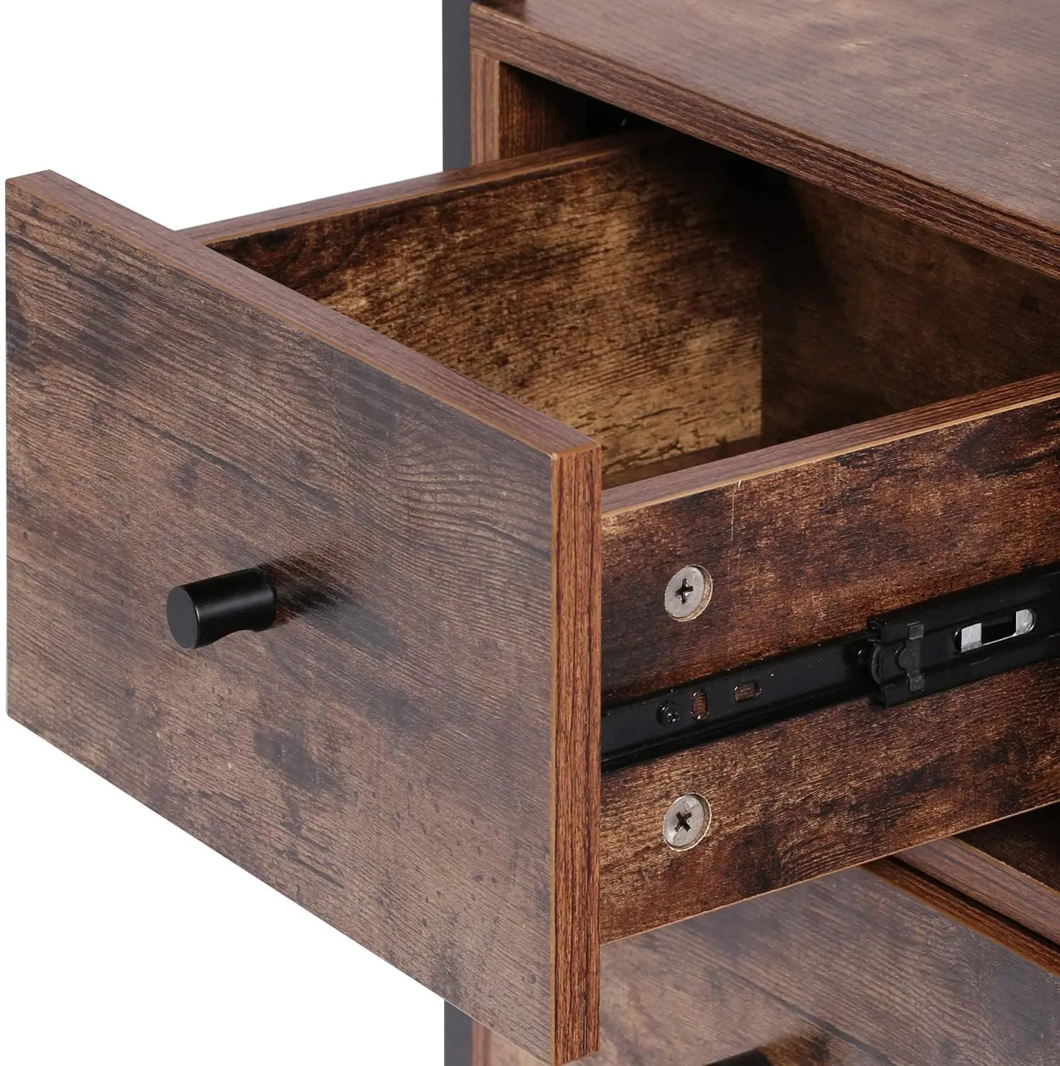 metal  Living room furniture frame 4 tiers storage rack wooden bookshelves