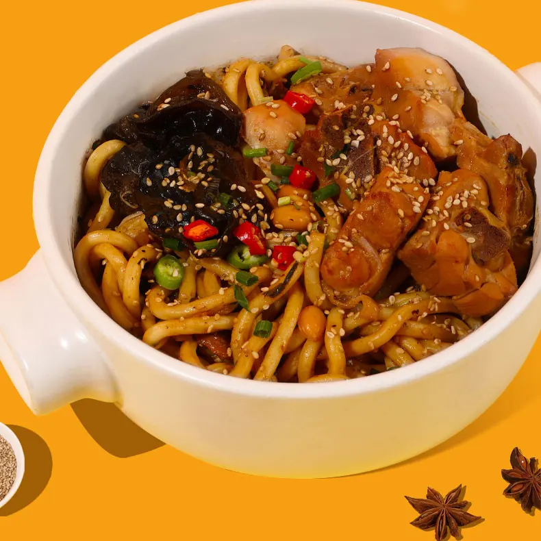 Китайский стиль низкокалорийная лапша Udon Non-Gmo с низким содержанием углеводов Пищевые Волокна Свежая Лапша Рамен