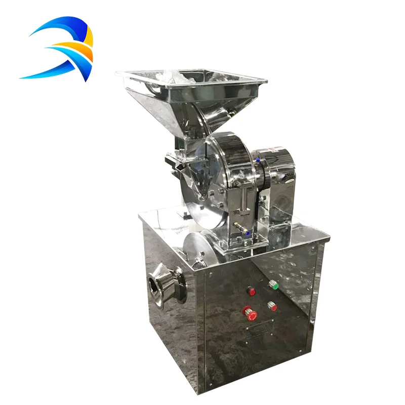 Automatic universal sugar rock salt feed black pepper hammer crusher mill grinding pulverizer machine