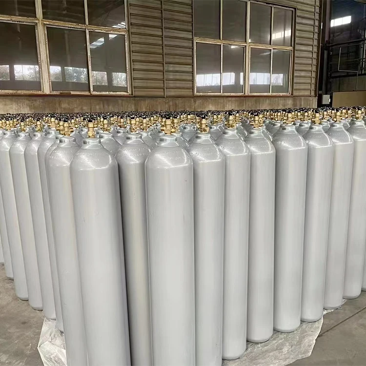 99.999% чистоты газа 40l бесшовный стальной кислород/углекислый газ/азот/аргон газовый баллон цена