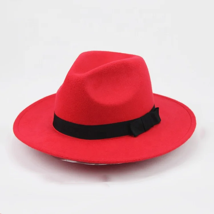 Professional factory wholesale fedora hats panama hat felt with price