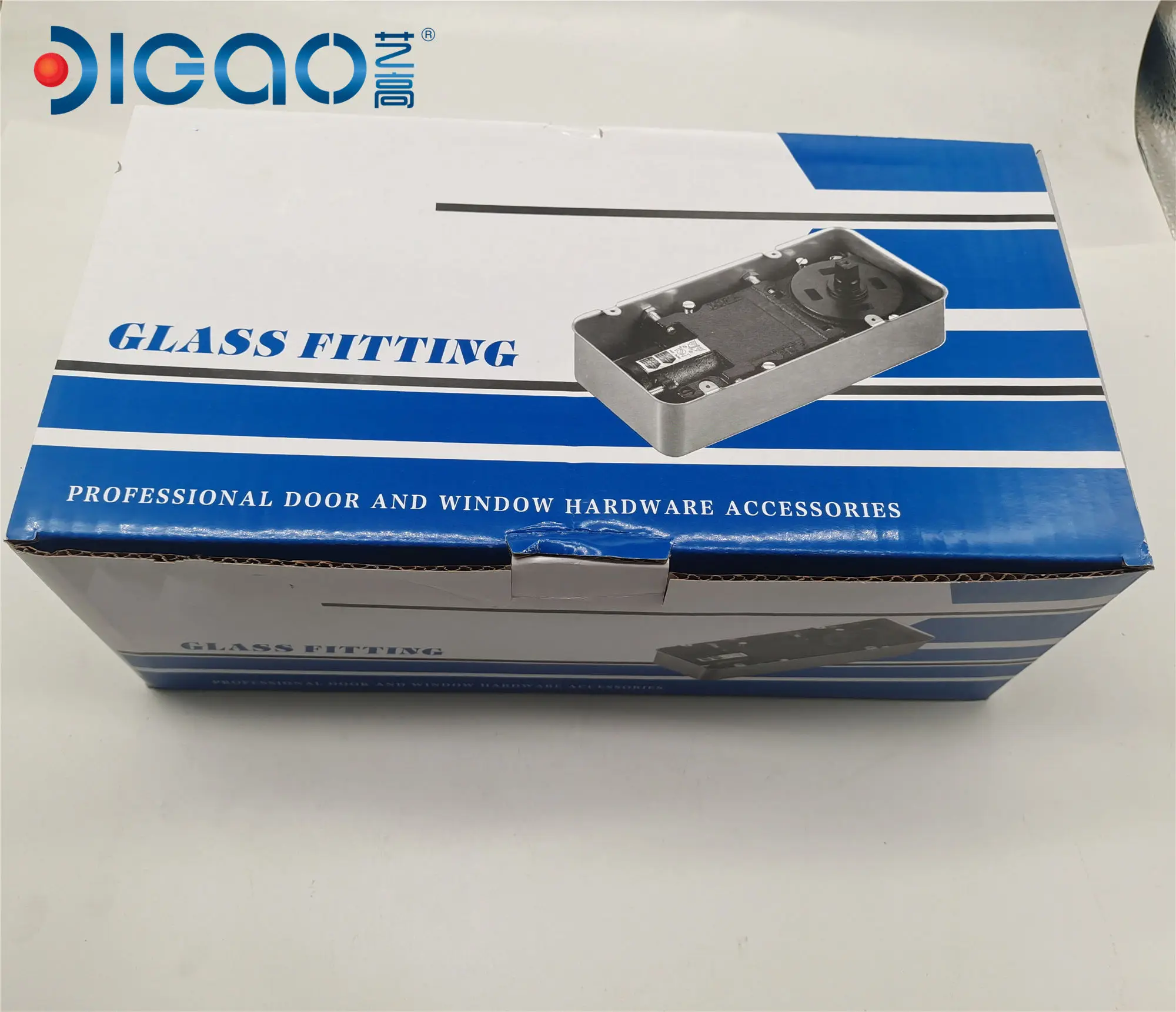 YG-730  double action glass door hydraulic floor hinge 180 degree door closer