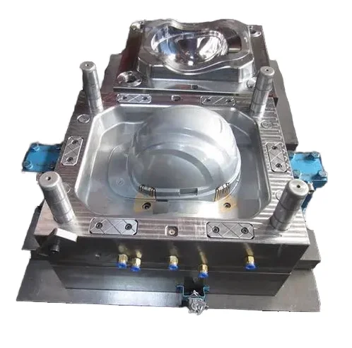 Custom Sports Helmet in Steel Food Grade ABS PP-Injection Molding with CNC Machine Hot & Cold Runners Polished Finish Mould Base