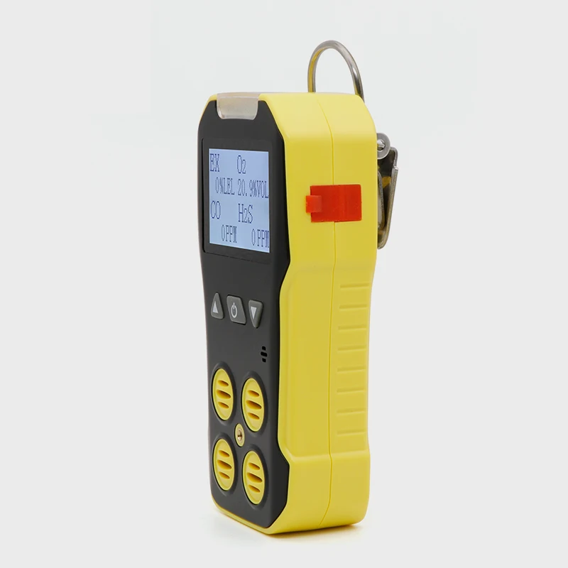 Rechargeable battery NO2nitrogen dioxide SO2 sulfur dioxide multi gas detection monitor