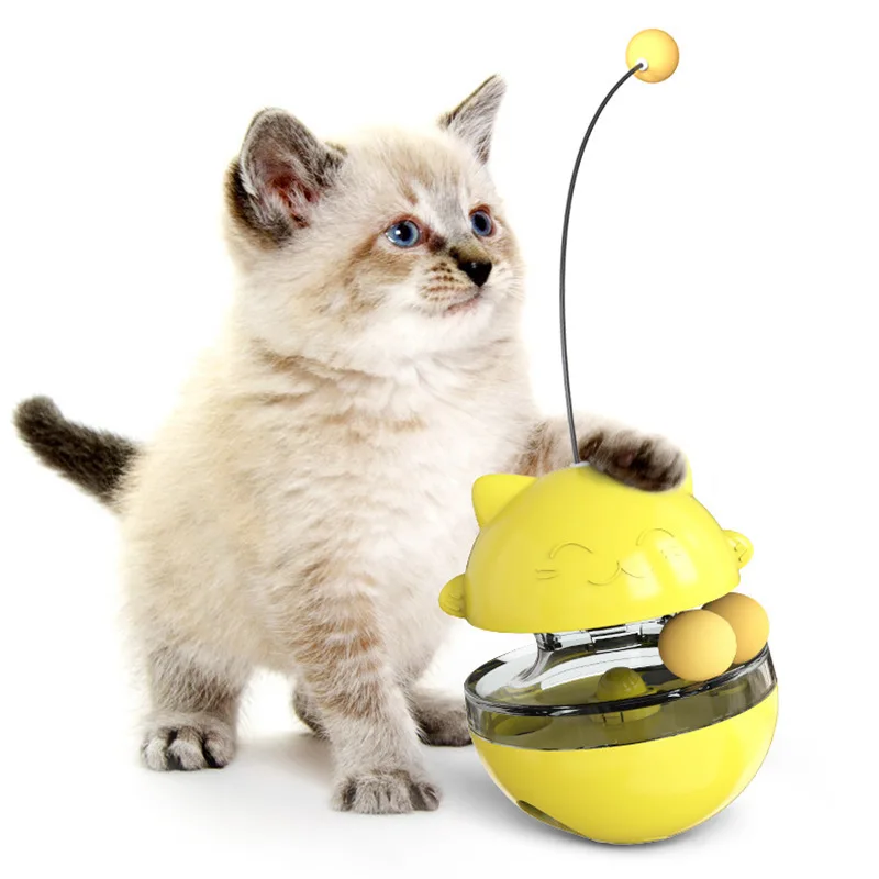Pet Supplies Cat Fun Feeding Toys Cat Treat Dispenser Cat Slow Feeder