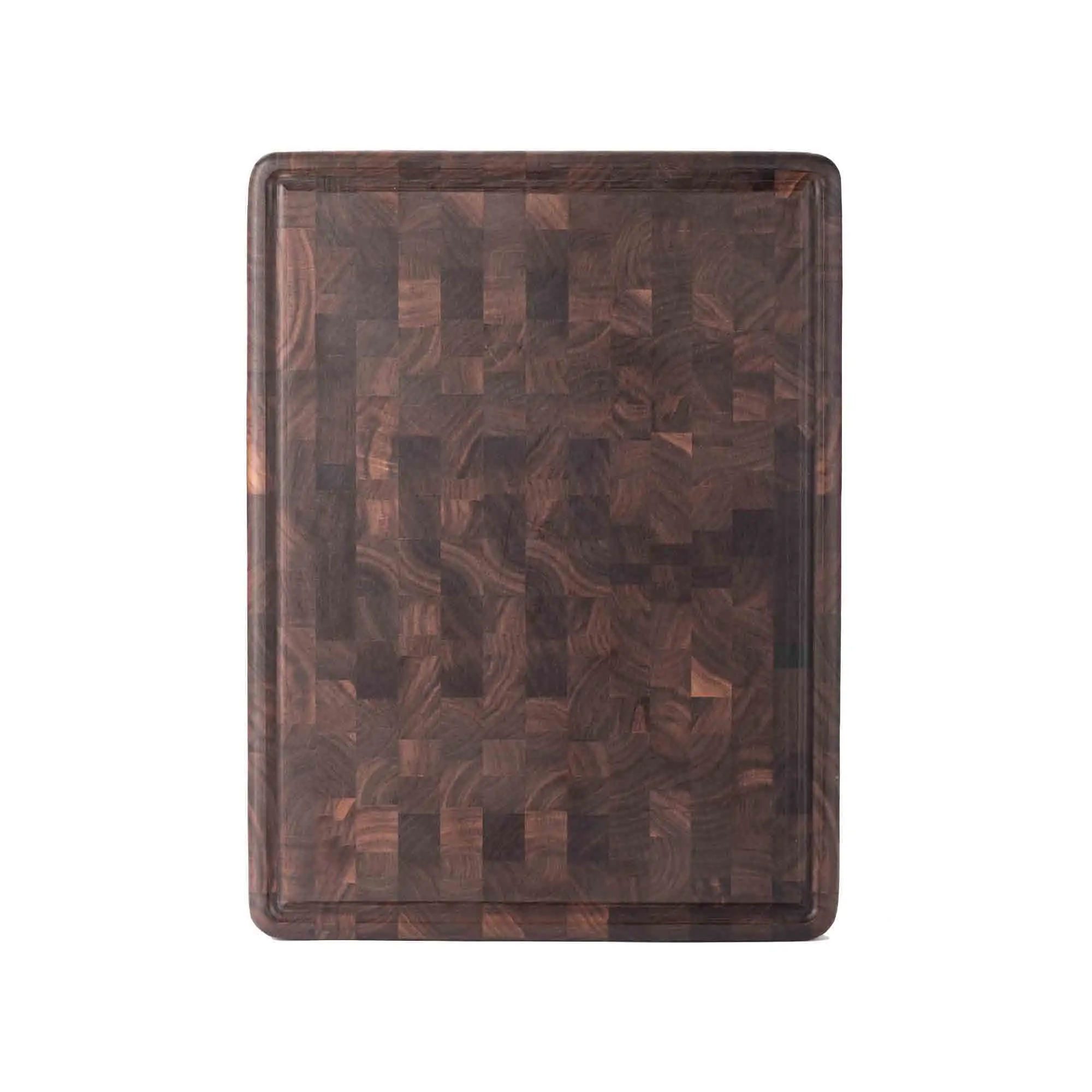 Factory Direct Walnut Wood Chopping Board Serving Charcuterie Rectangular Cutting Board with Juice Groove