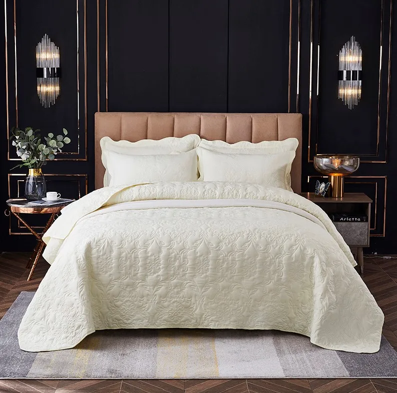 Polyester patchwork quilt queen size bedding set polyester filling offers deals cheap comforter bedspread for teens