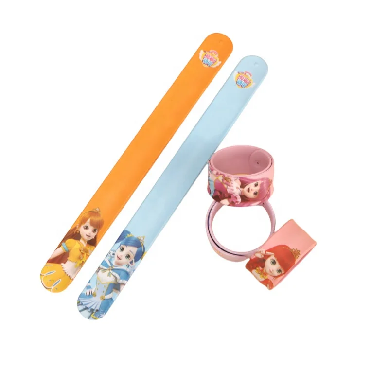 Silicone Bracelet Wholesale Personalized Pattern Custom Color Silicone Slap Bracelet Silicone Slap Band Slap Wristband