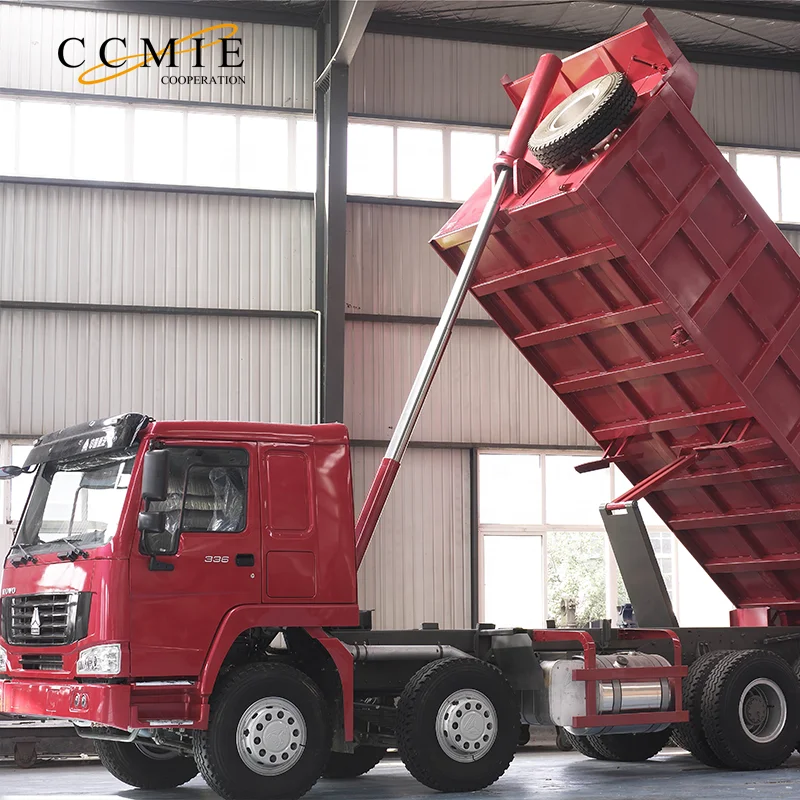 Second Hand 12 Wheel Dump Tipper Trucks 8x4 Sinotruck Howo Used Dump Truck