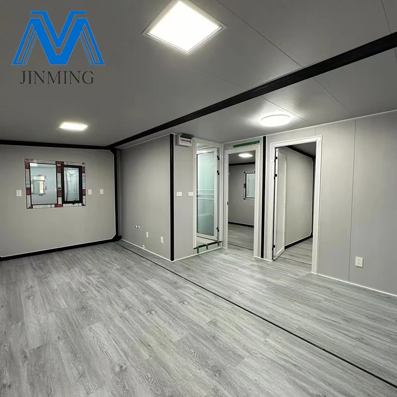 CE certificated Fast Install Tiny Expandable Modular Prefabricated Folding Container House with modern decorations