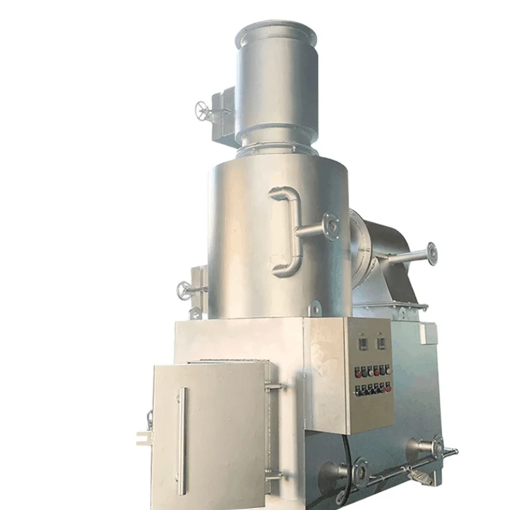 Good Auto Waste Treatment Plant Smokeless Industrial For Caracasses Garbage Incinerator Price
