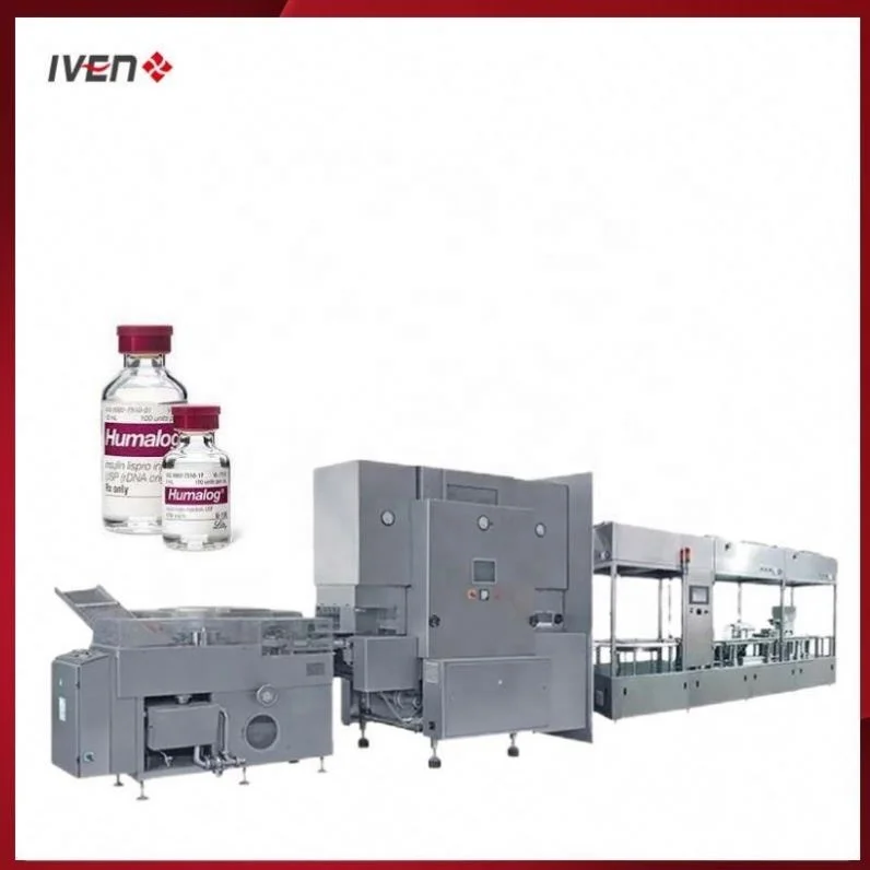 Vial Production Line Vial Liquid/Powder Filling Stoppering And Sealing Equipment