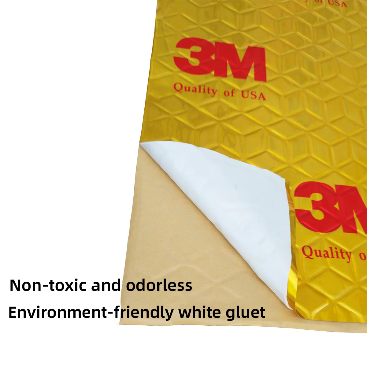 Car sound insulation board aluminum foil butyl rubber sound insulation board car modification sound insulation material