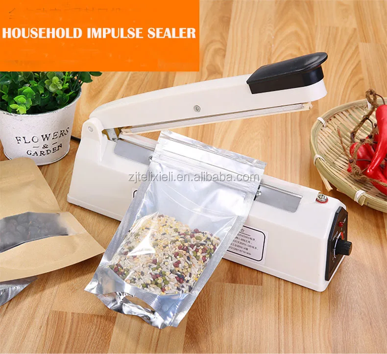 12" manual hand Impulse heat plastic sealer PFS-300