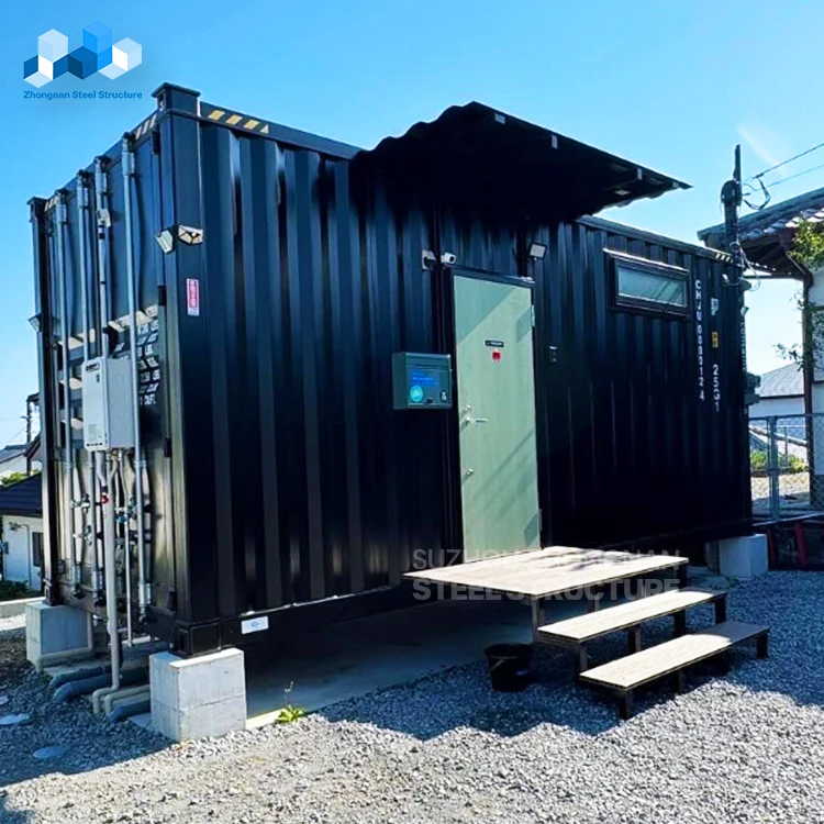 Zhongnan Detachable 20ft Luxury Mobile Home Apartments Tiny Prefabricated Modular House Portable 2 Bedroom Container Houses
