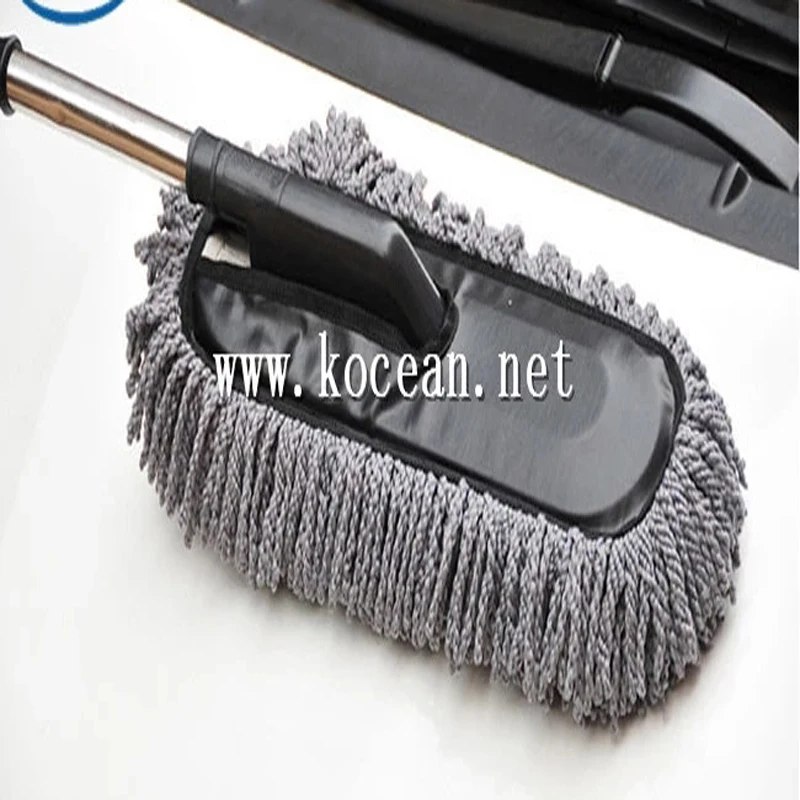 Alibaba Supplier Microfiber Telescopic Long Handle Rod Car Wash Brush